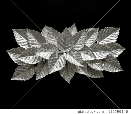 Metal leaf object Metal leaf object 133599146