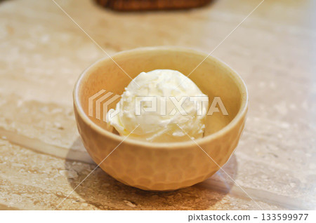ice cream or vanilla ice cream or scoop of ice cream ice cream or vanilla ice cream or scoop of ice cream 133599977