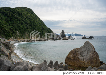 The coastline of Makurazaki, Kagoshima 133601090