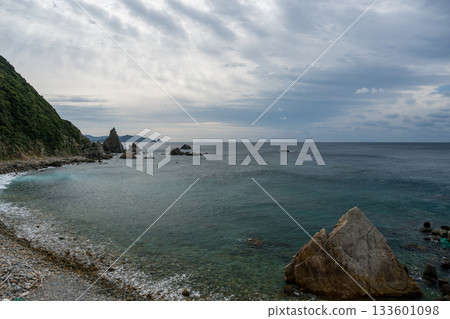 鹿兒島縣枕崎市的海岸線 133601098