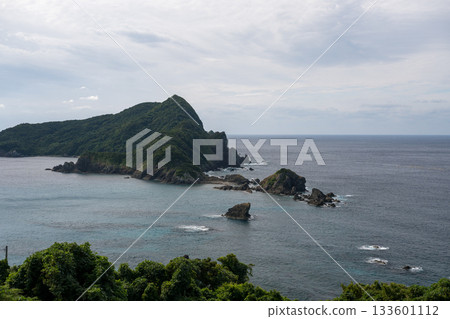 The coastline of Makurazaki, Kagoshima 133601112