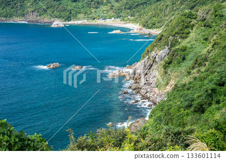 The coastline of Makurazaki, Kagoshima 133601114
