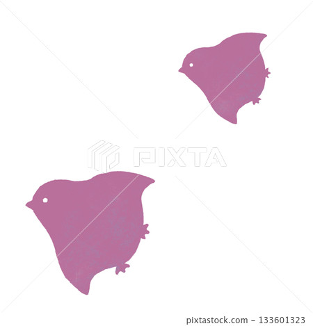 Bird / Hand-drawn watercolor illustration / Analog style / Digital art material / Procreate Bird / Hand-drawn watercolor illustration / Analog style / Digital art material / Procreate 133601323