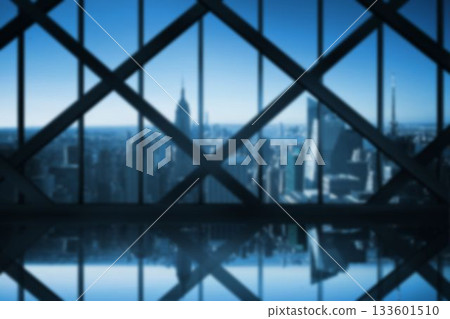 Digital image of city against blue sky Digital image of city against blue sky 133601510