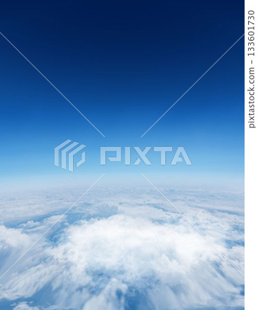 Blue sky over white clouds Blue sky over white clouds 133601730