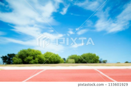 View of a playing field against blue sky View of a playing field against blue sky 133601929