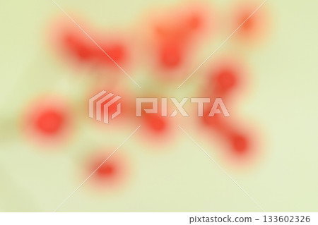 Bokeh collaboration of Japanese paper and nandina fruit [Background material] 133602326