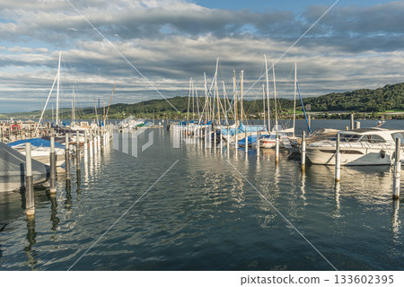Harbor on Lake Constance, Germany 133602395