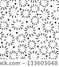 ABSTRACT BLACK AND WHITE seamless pattern simple modern clean background ornament element design wallpaper backdrop modern minimalist decorative texture hand drawn 133603048