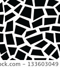 ABSTRACT BLACK AND WHITE seamless pattern simple modern clean background ornament element design wallpaper backdrop modern minimalist decorative texture hand drawn 133603049