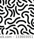 ABSTRACT BLACK AND WHITE seamless pattern simple modern clean background ornament element design wallpaper backdrop modern minimalist decorative texture hand drawn 133603051