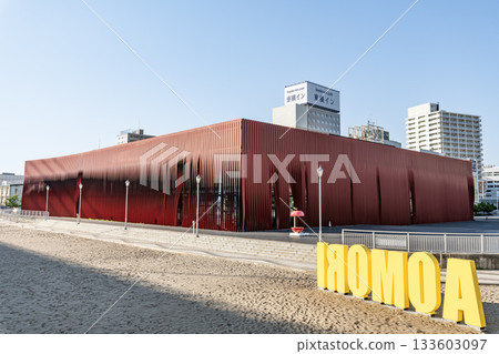 Aomori City, Aomori Prefecture, Aomori City Cultural Tourism Exchange Facility, Nebuta House Wa Rasse and Letter Monument Aomori City, Aomori Prefecture, Aomori City Cultural Tourism Exchange Facility, Nebuta House Wa Rasse and Letter Monument 133603097