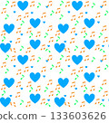 seamless pattern with gift boxes and dots 133603626