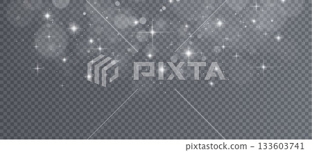Light bokeh background with white glitter effect Light bokeh background with white glitter effect 133603741