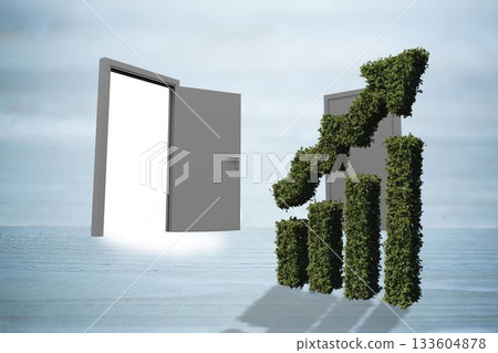 Graph of topiary and doors Graph of topiary and doors 133604878