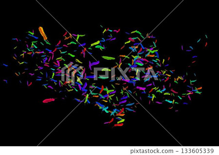 Many feathers blowing in the breeze Many feathers blowing in the breeze 133605339