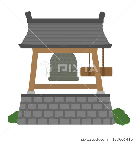 新年鐘聲插圖 新年鐘聲插圖 133605410