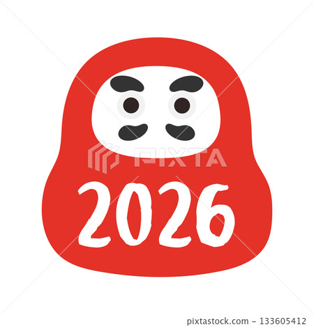 Daruma 2026 illustration 133605412