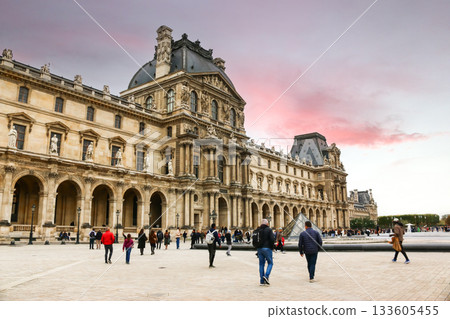 Paris Attractions: Louvre Museum Paris Attractions: Louvre Museum 133605455