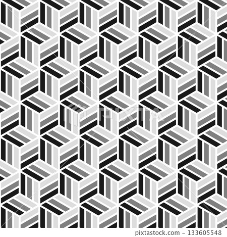 Swatch compatible Tortoiseshell Ajiro Japanese traditional pattern background material texture seamless black gray Swatch compatible Tortoiseshell Ajiro Japanese traditional pattern background material texture seamless black gray 133605548