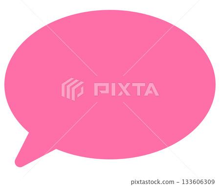 簡單的彩色圓形對話框 簡單的彩色圓形對話框 133606309