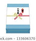 New Year's present illustration New Year's present illustration 133606370