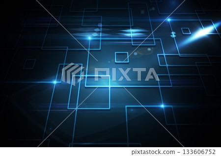 Black background with shiny squares Black background with shiny squares 133606752