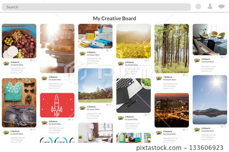Composite image of site page Composite image of site page 133606923