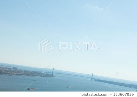 Bridge over river against sky 133607039