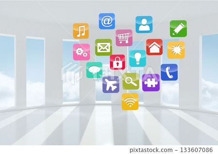 Computing application icons 133607086