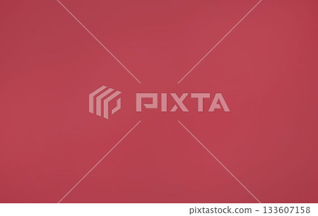 Flat design solid red background is spreading across frame, creating bold color field, copy space 133607158
