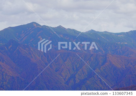 Mount Kitamata, Mount Baikabi, and Mount Iide Honzan from the summit of Mount Nioji Mount Kitamata, Mount Baikabi, and Mount Iide Honzan from the summit of Mount Nioji 133607345