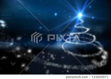 Blurred christmas background Blurred christmas background 133609071