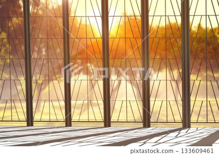 View of a tree out of a window View of a tree out of a window 133609461
