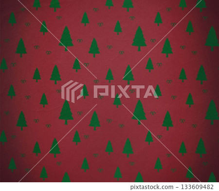 Green christmas tree pattern Green christmas tree pattern 133609482