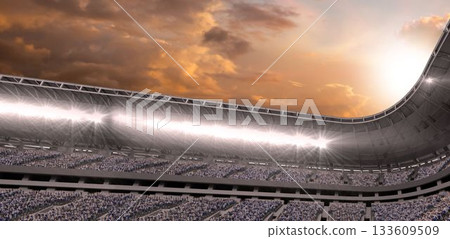 Composite image of stadium Composite image of stadium 133609509