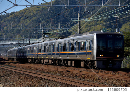 Seven 207 series local trains running on the Tokaido Line Seven 207 series local trains running on the Tokaido Line 133609703