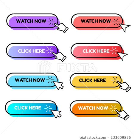 Watch now click here buttons 133609856