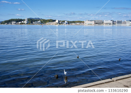 島根縣 靜謐的宍道湖,十一月 島根縣 靜謐的宍道湖,十一月 133610290