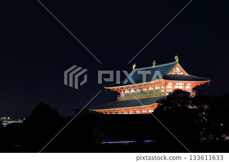 夜幕下的大極殿第一殿 133611633