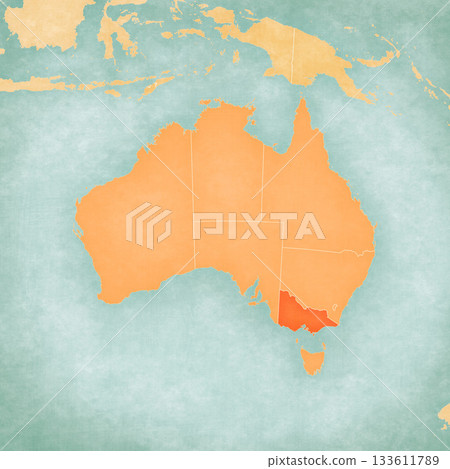 Map of Australia - Victoria Map of Australia - Victoria 133611789