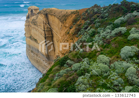 View at the Twelve Rocks formation. View at the Twelve Rocks formation. 133612743