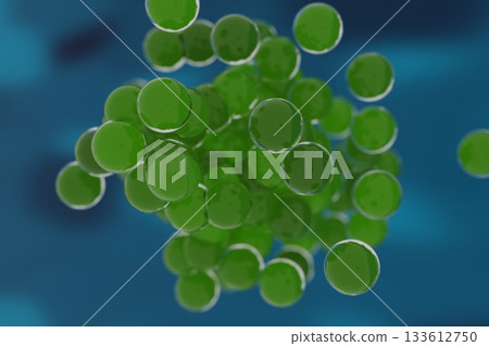 Image of multiplying cocci 133612750