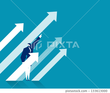 Robot. Artificial intelligence with investment direction 133613000