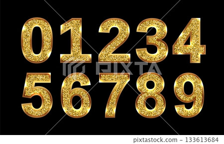 Set golden vector numbers Set golden vector numbers 133613684