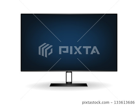 Slim modern display 133613686