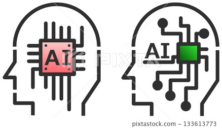 高效能人工智慧安卓機器人，配備人工智慧電子電路 133613773