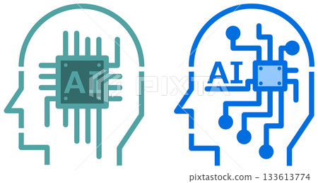 高效能人工智慧安卓機器人，配備人工智慧電子電路 133613774