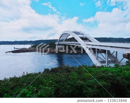 Kushimoto Bridge connecting Naegashima and Kii-Oshima Kushimoto Bridge connecting Naegashima and Kii-Oshima 133613848