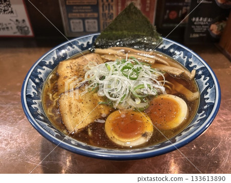 Menya Shirakawa Chinese Soba with Seasoned Egg Menya Shirakawa Chinese Soba with Seasoned Egg 133613890